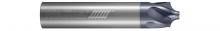Helical Solutions 87682 - HPCR-50750-R.250 Specialty Profiles - Corner Rounding End Mills - Helical Flute - 3 & 5 Flute - High