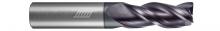 Helical Solutions 23011 - HSV-S-30125-R.010 End Mills for Steels - 3 Flute - Corner Radius - Variable Pitch