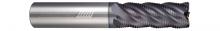 Helical Solutions 55152 - HXVR-S-50500-R.040 End Mills for Steels - Multi-Flute - Corner Radius - Knuckle Rougher - Variable P