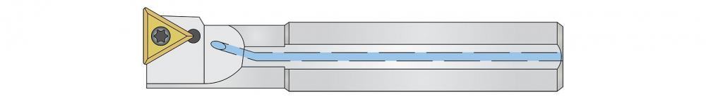 Left Hand 0.6330&#34; Min Bore DIA x 0.5000&#34; (1/2) Shank DIA x 4.90&#34; Overall Length