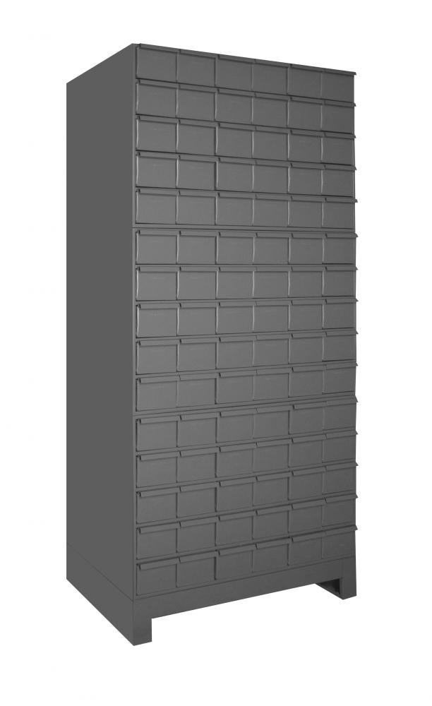 90 Drawer Unit With Base, Gray
