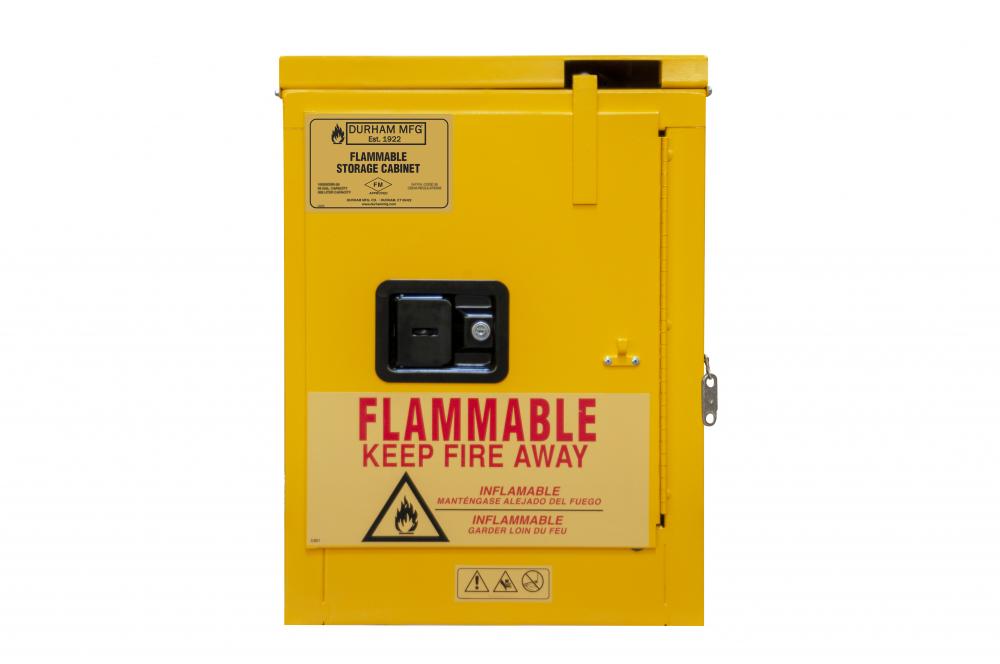 Flammable Storage, 4 Gallon, Self Close