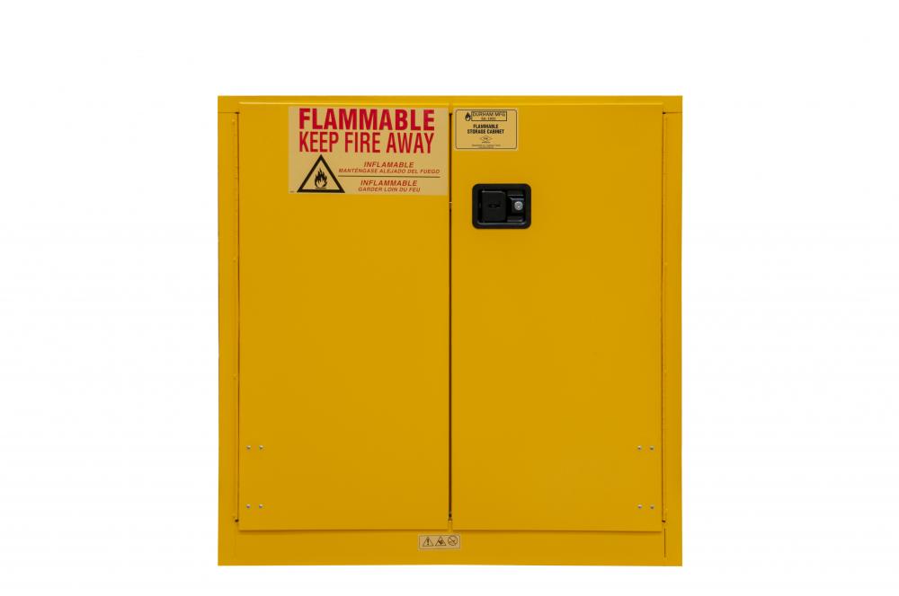 Flammable Storage, 30 Gallon, Manual