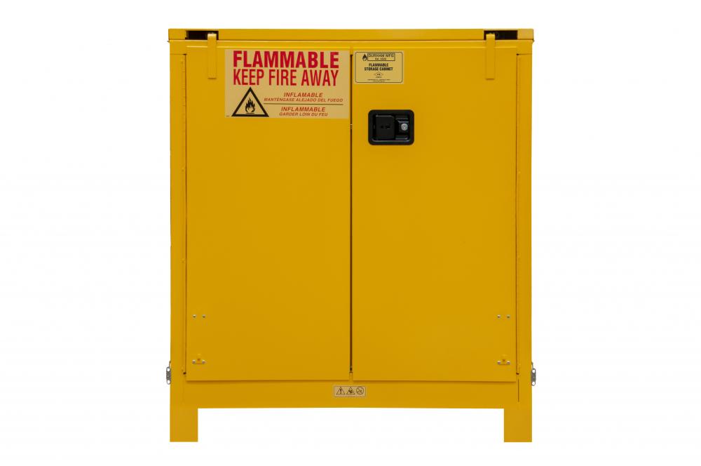 Flammable Storage, 30 Gallon, Self Close