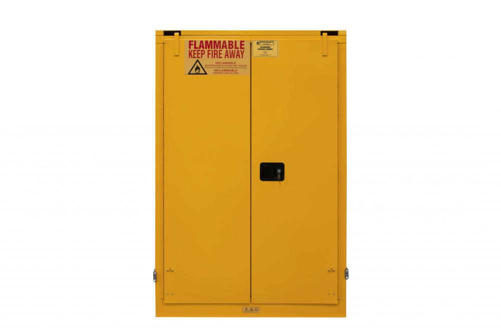 Flammable Storage, 90 Gallon, Self Close