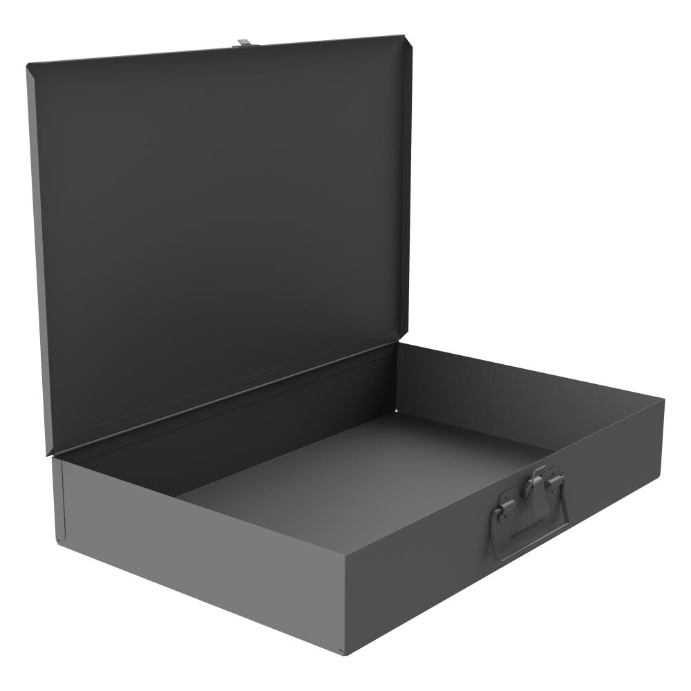 Large, Steel, Compartment Box, Empty