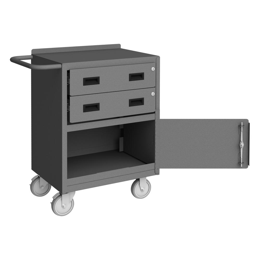 Mobile Bench Cabinet, 4 Drawers