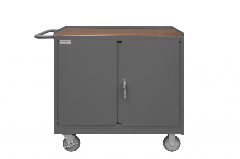 Mobile Bench Cabinet, 1 Drawer, Steel