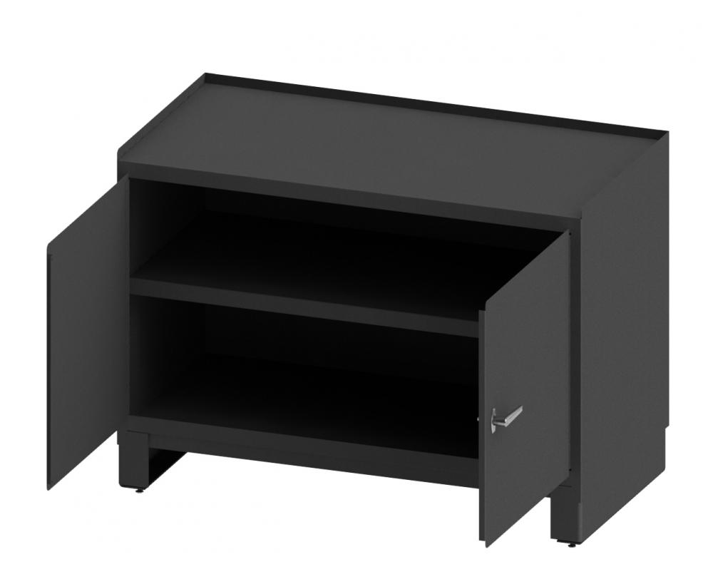 Stationary Workstation, 4 Drawers