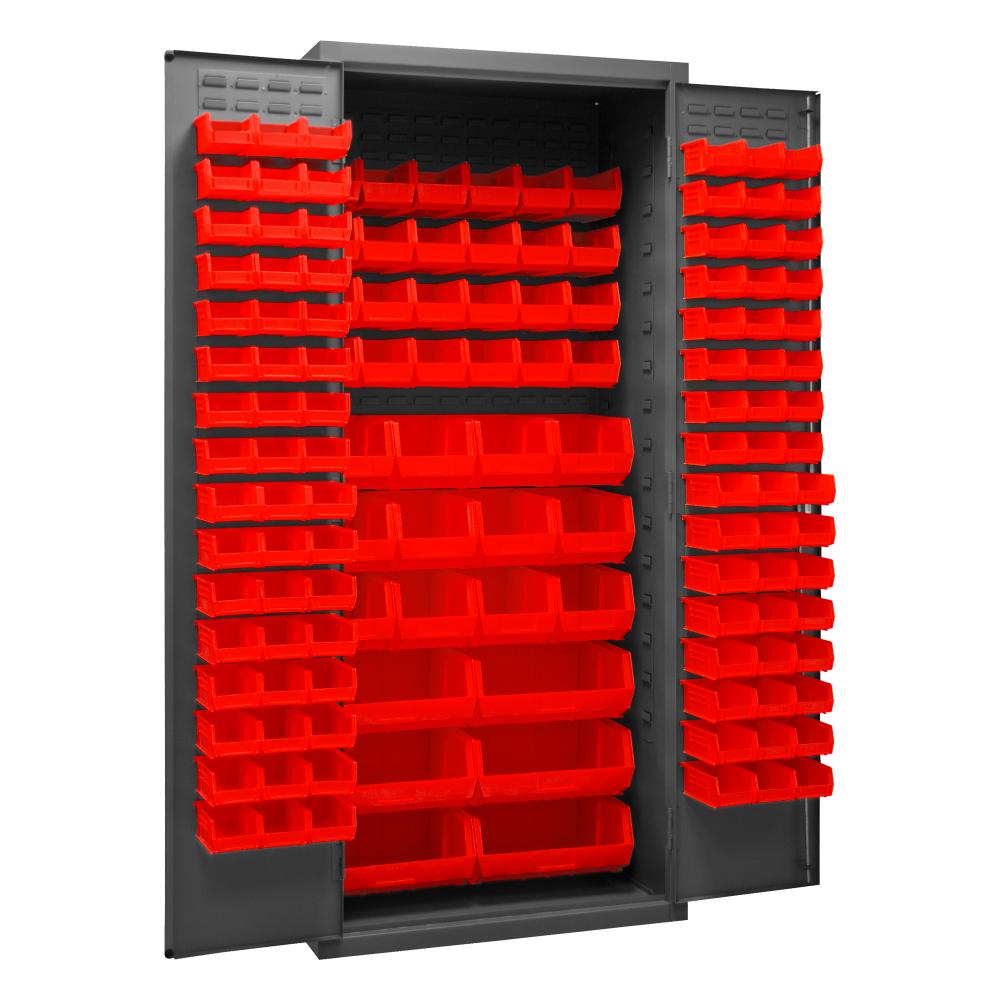 Cabinet, 138 Red Bins