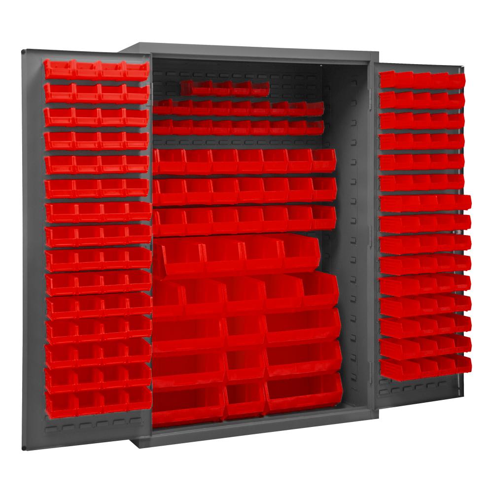 Cabinet, 186 Red Bins