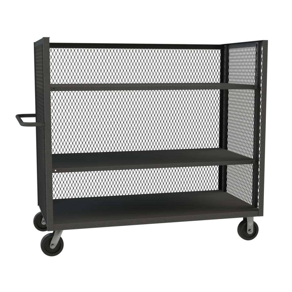 3 Sided Mesh Truck, 3 Shelves