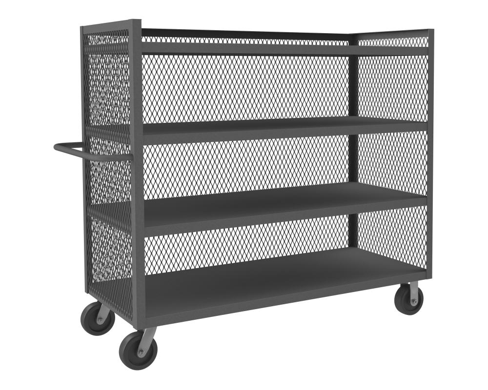 3 Sided Mesh Truck, 1 Shelf