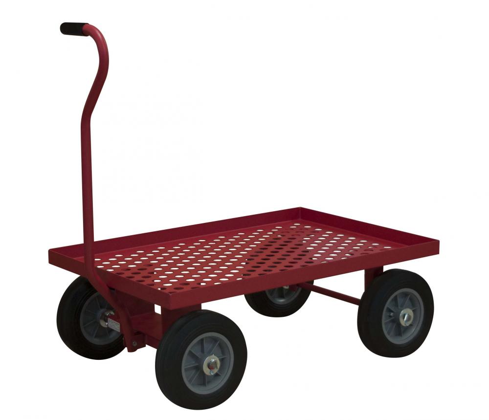 5Th Wheel Truck, Perforated Red Deck