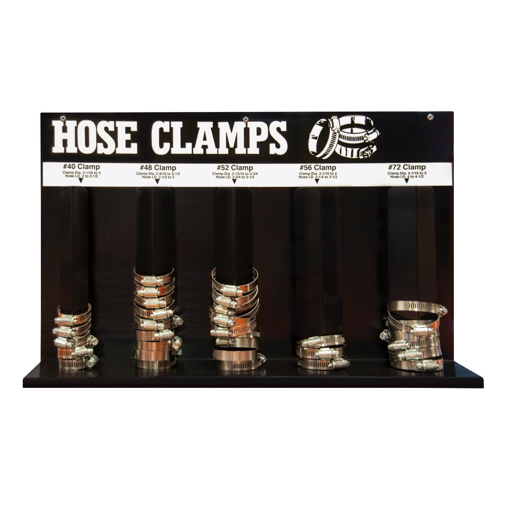 Hose Clamp Rack, 10 Loops Hose Clamp Rack, 10 Loops