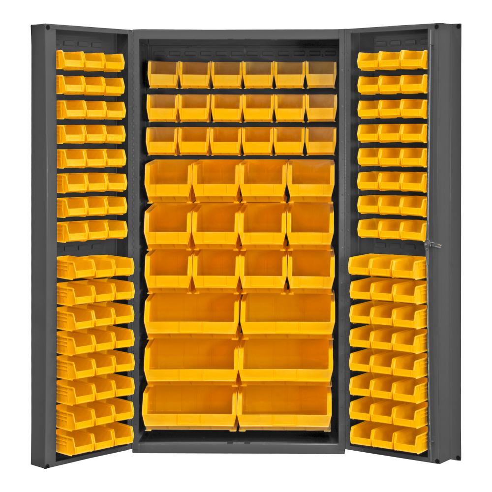 Cabinet, 132 Yellow Bins