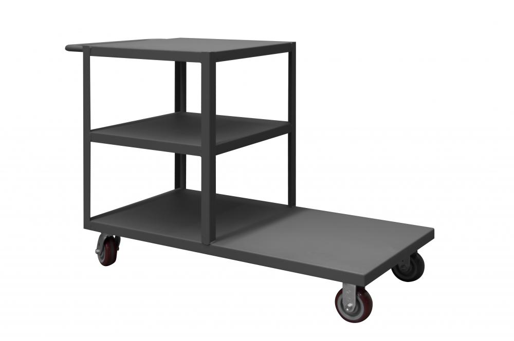 Platform Truck, 3 Shelves