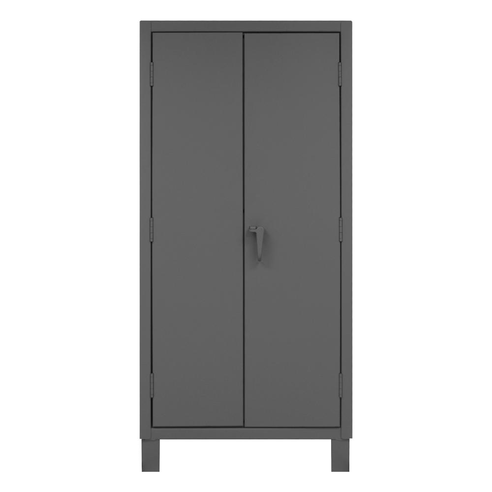 Cabinet, 4 Shelves, Gray