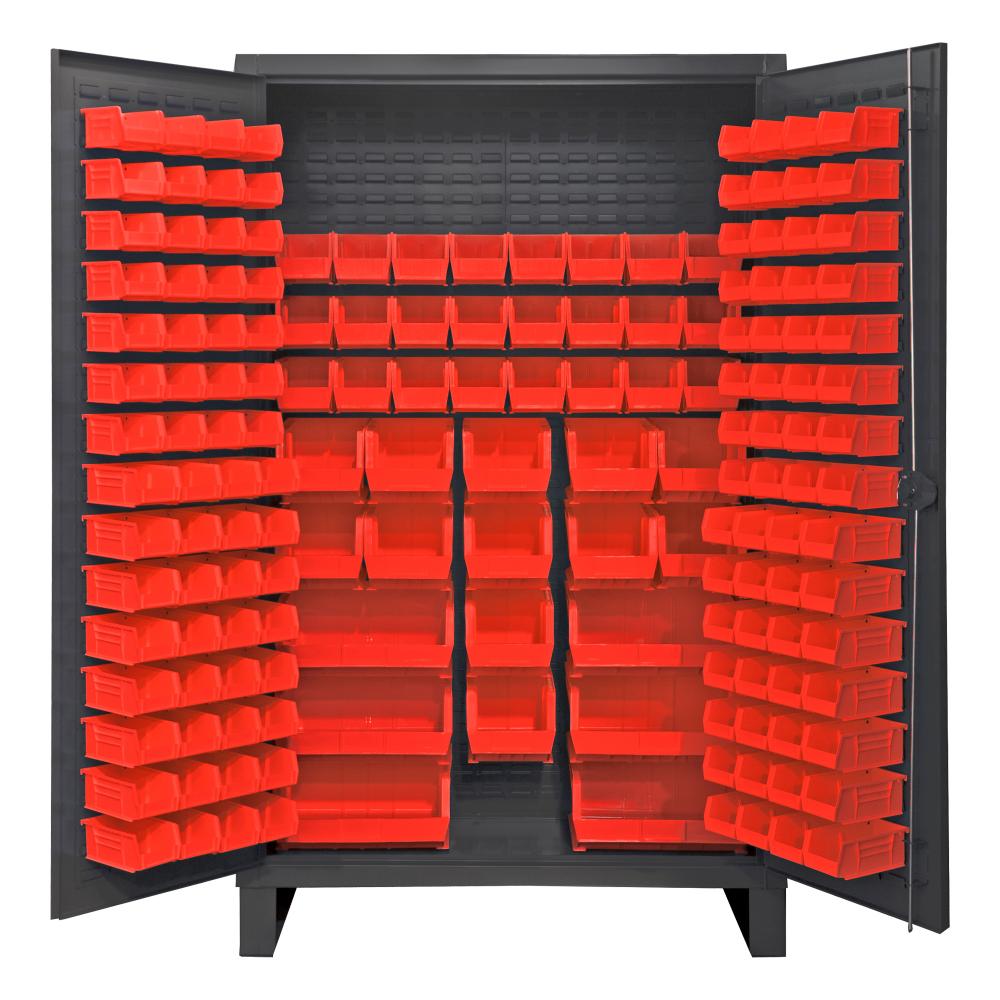 Cabinet, 162 Red Bins