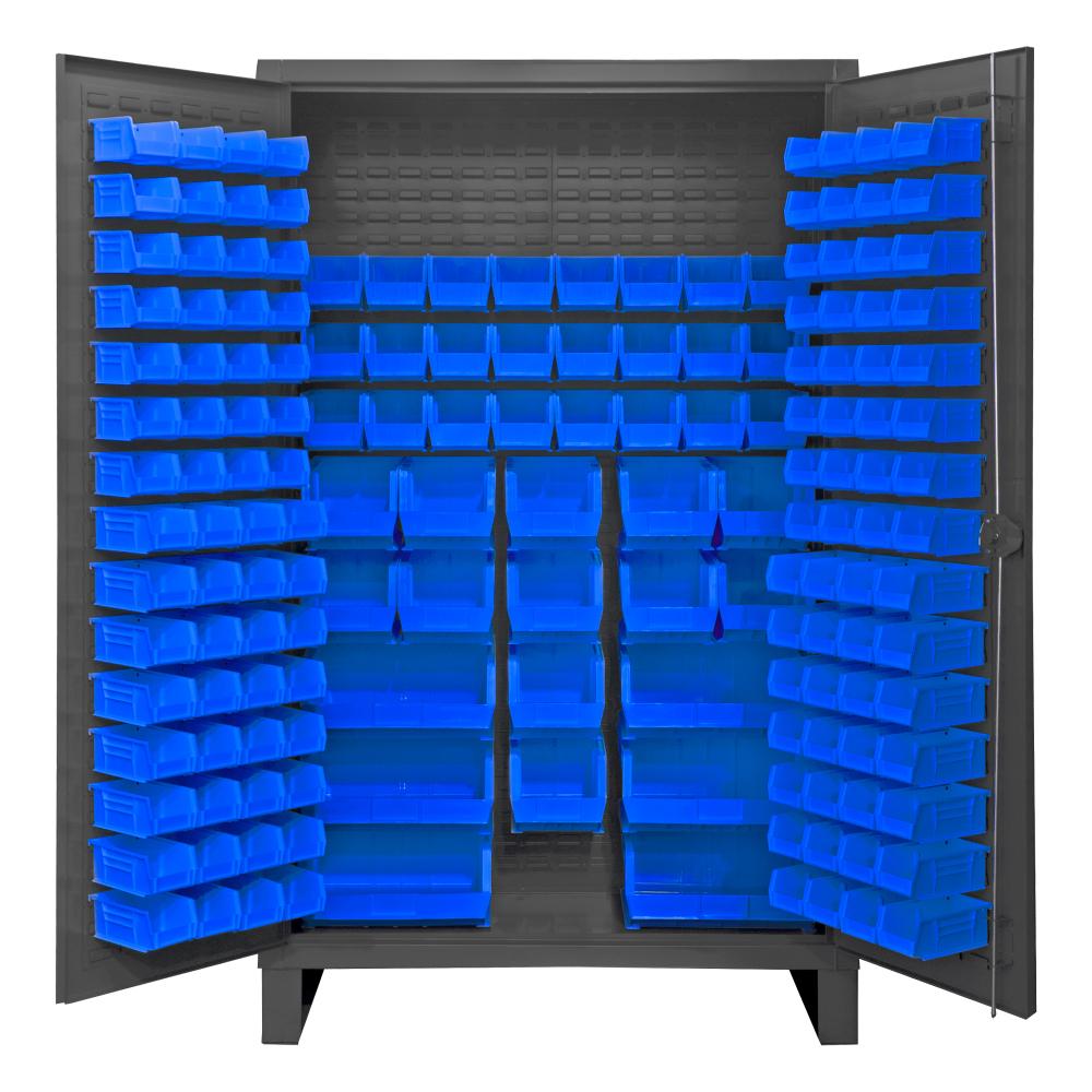 Cabinet, 162 Blue Bins