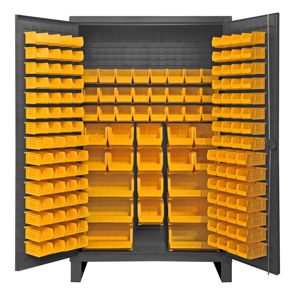 Cabinet, 162 Yellow Bins