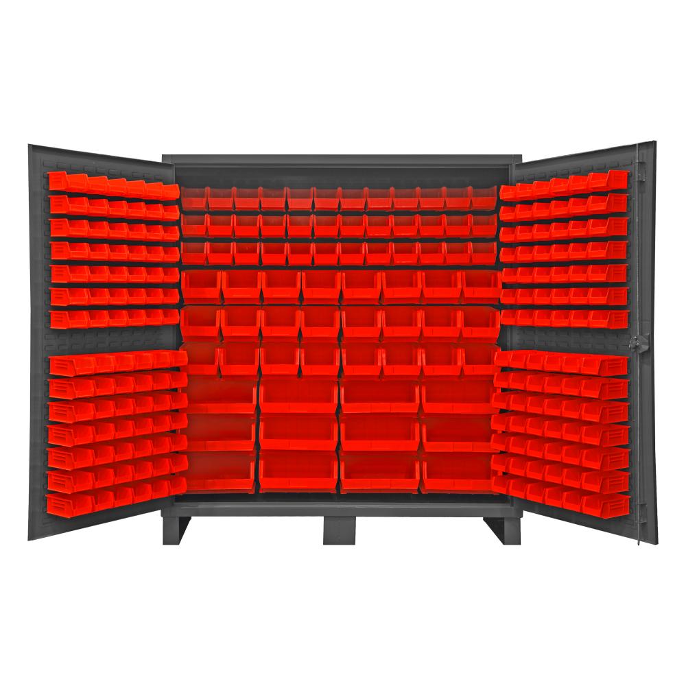 Cabinet, 240 Red Bins