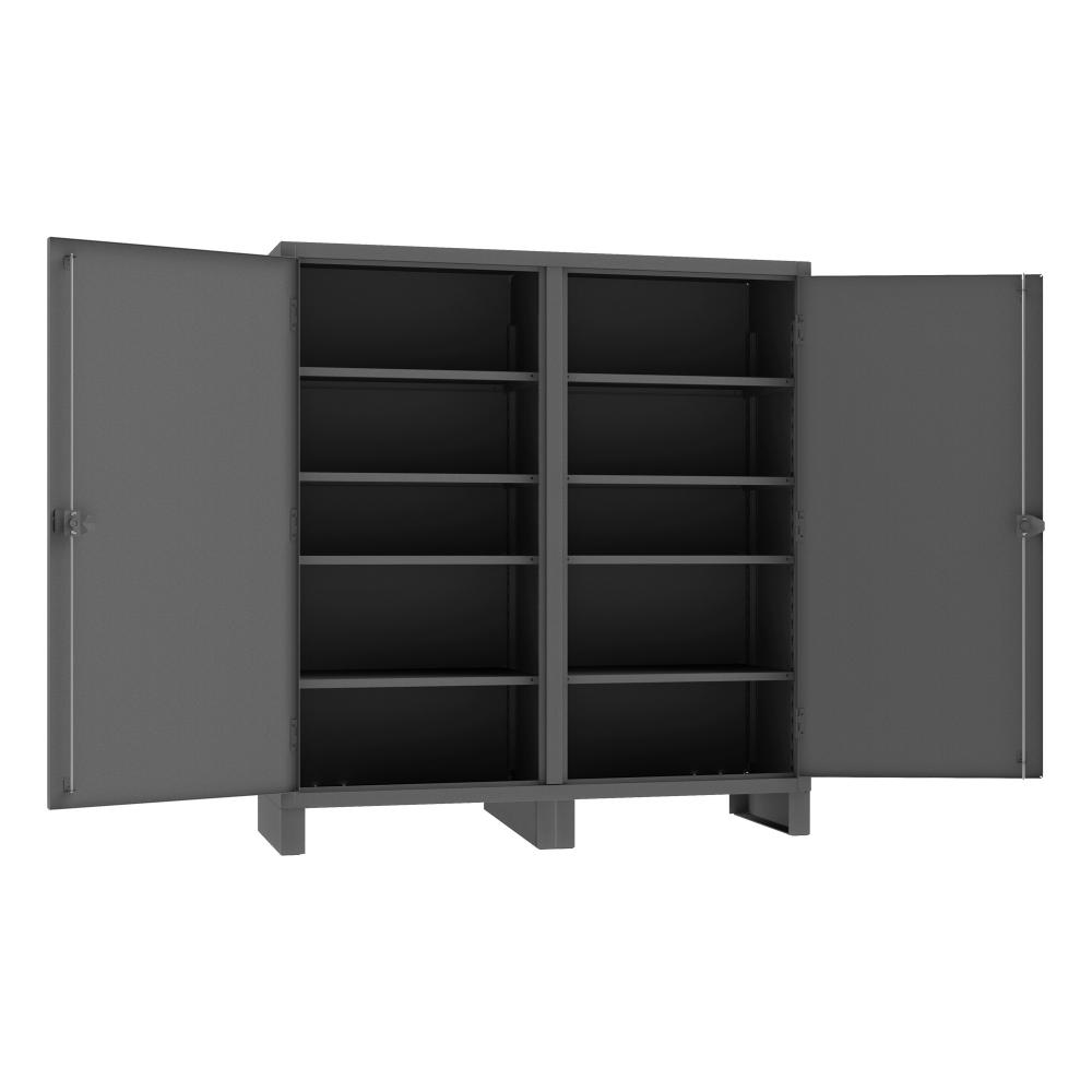Double Shift Cabinet, 8 Shelves