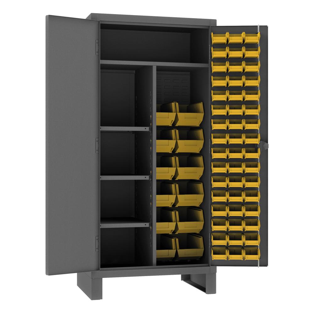 Maintenance Cabinet, 4 Shelves, 60 Bins