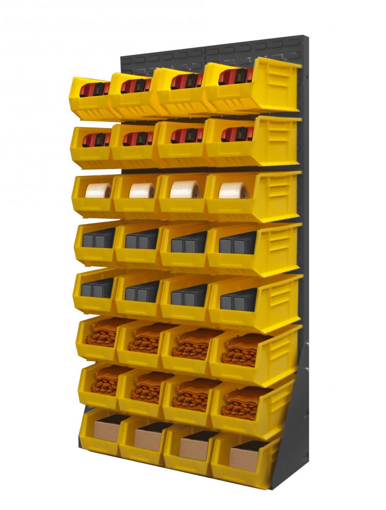 Free Standing, Louvered Panel Rack Free Standing, Louvered Panel Rack