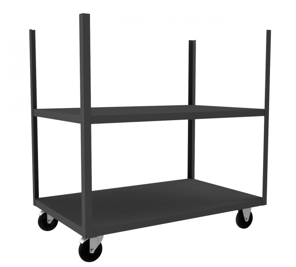 Mobile Stake Cart, 2 Shelves