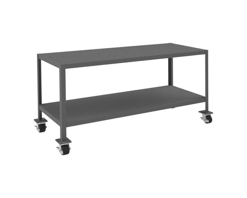 Mobile MT Workbench, 2 Shelves, 24 x 60