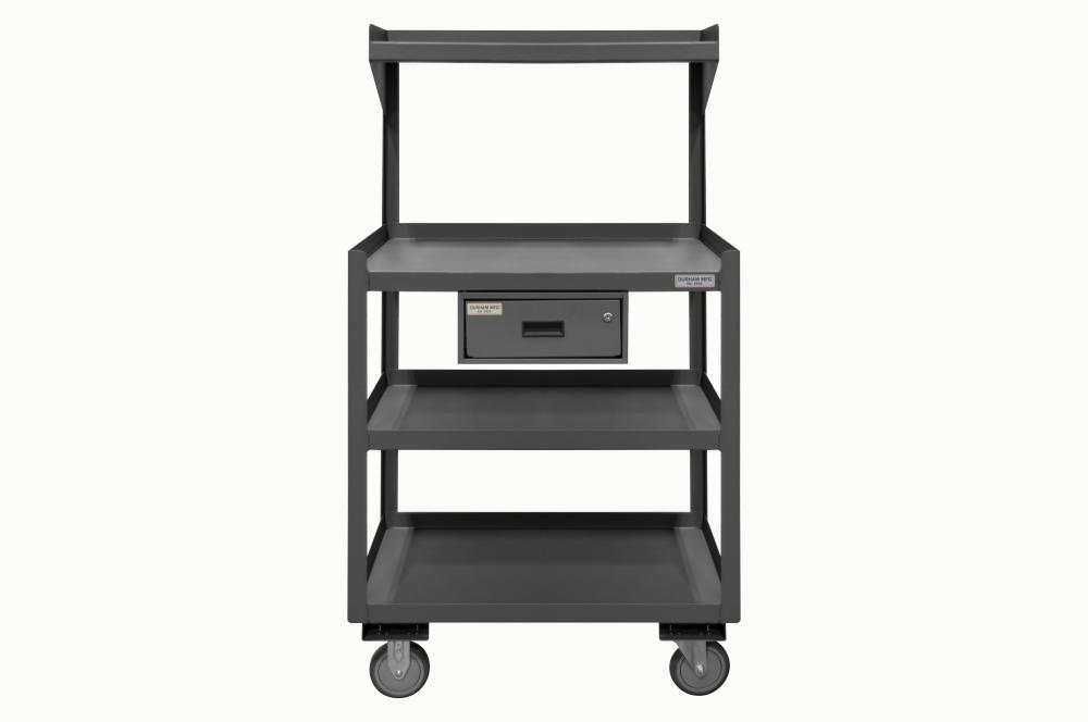 Portable Shop Desk, 4 Shelf, 1 Drawer