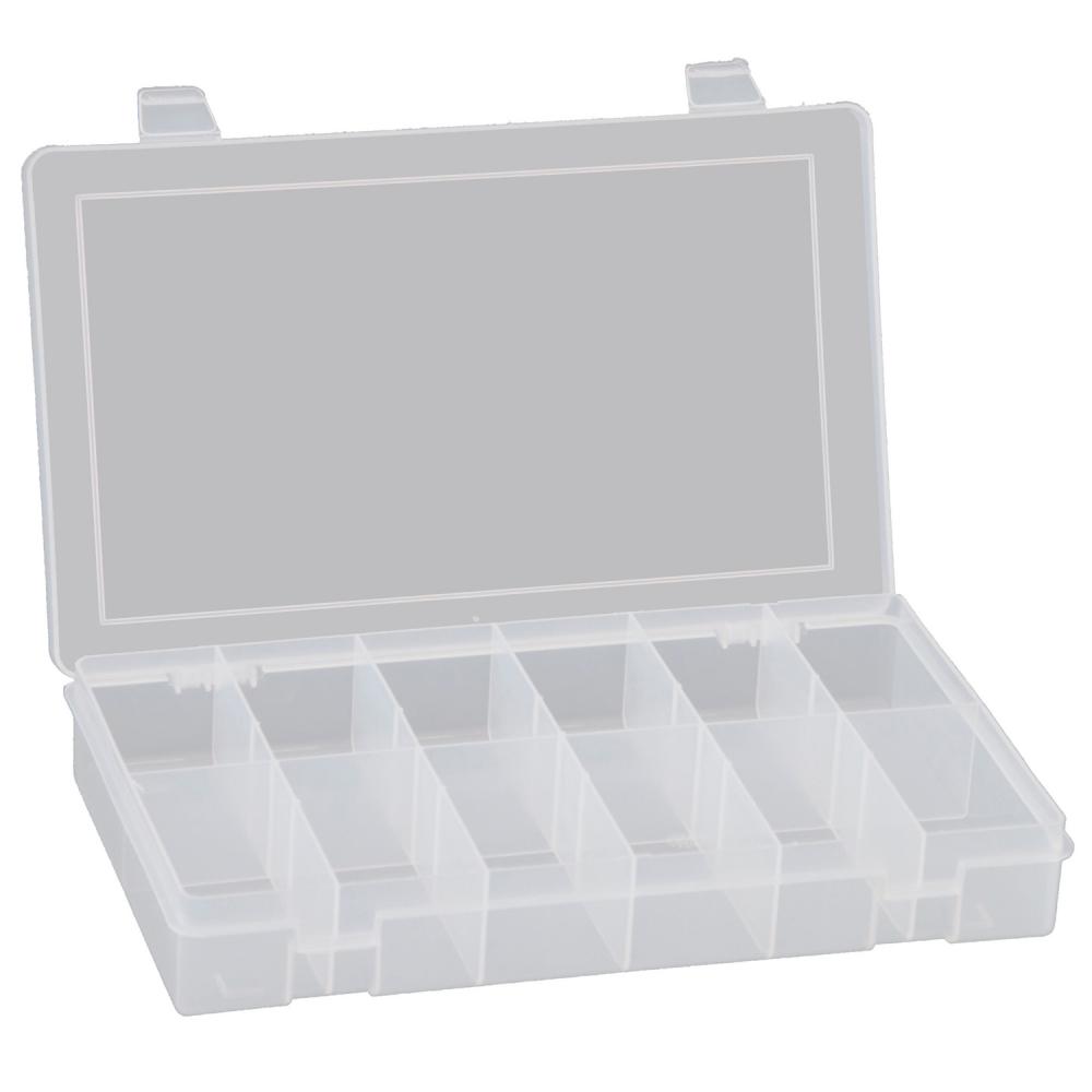 Small, Plastic Compartment Box Small, Plastic Compartment Box