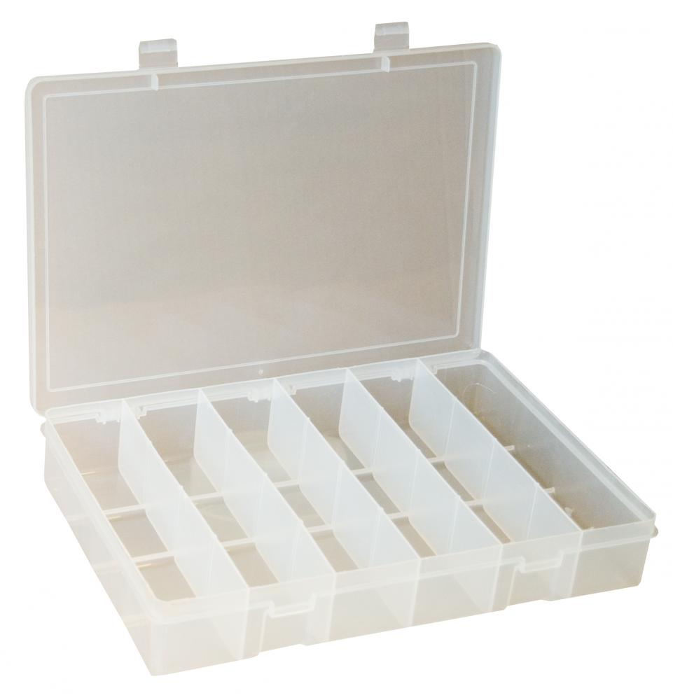 Small, Plastic Compartment Box Small, Plastic Compartment Box