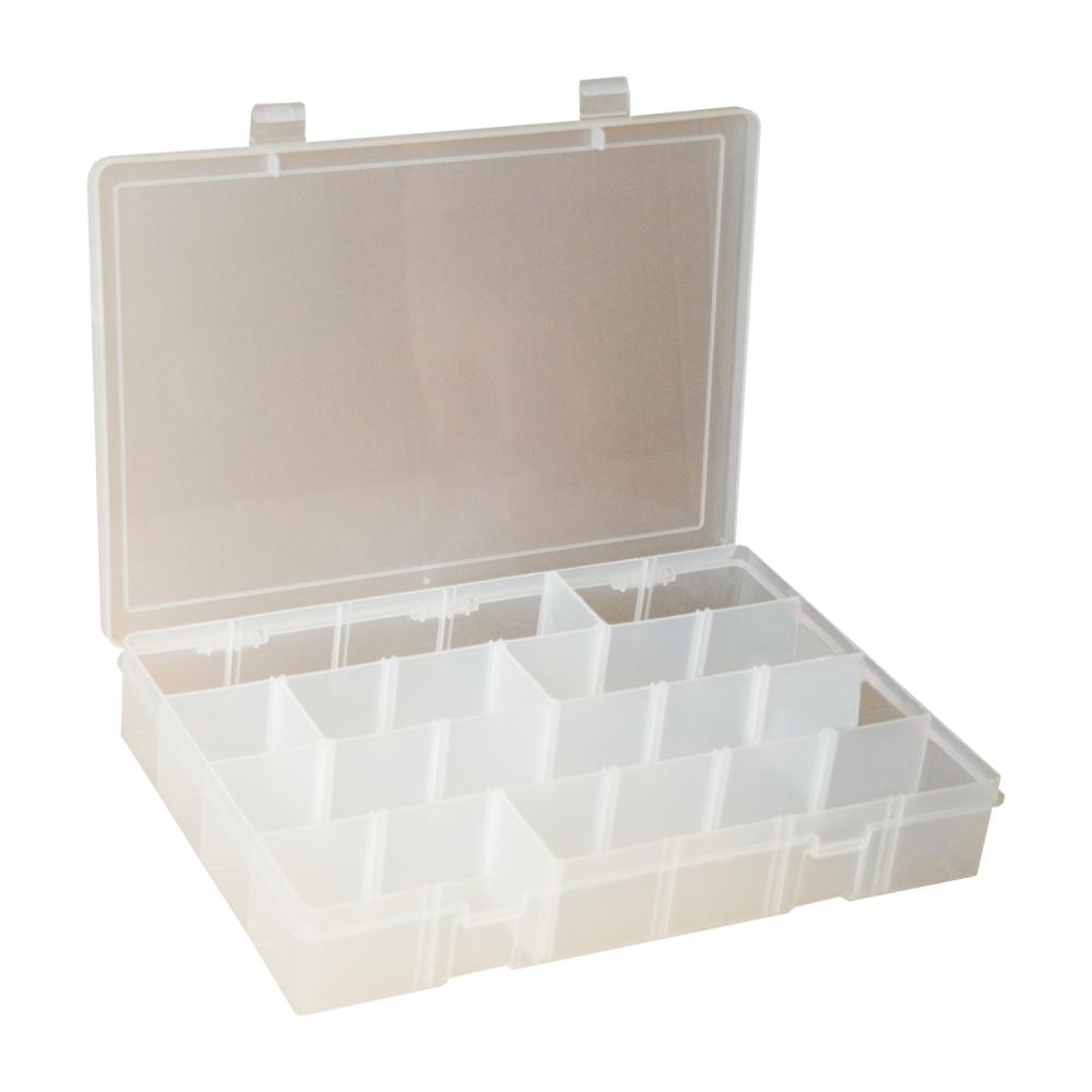 Small, Plastic Compartment Box Small, Plastic Compartment Box