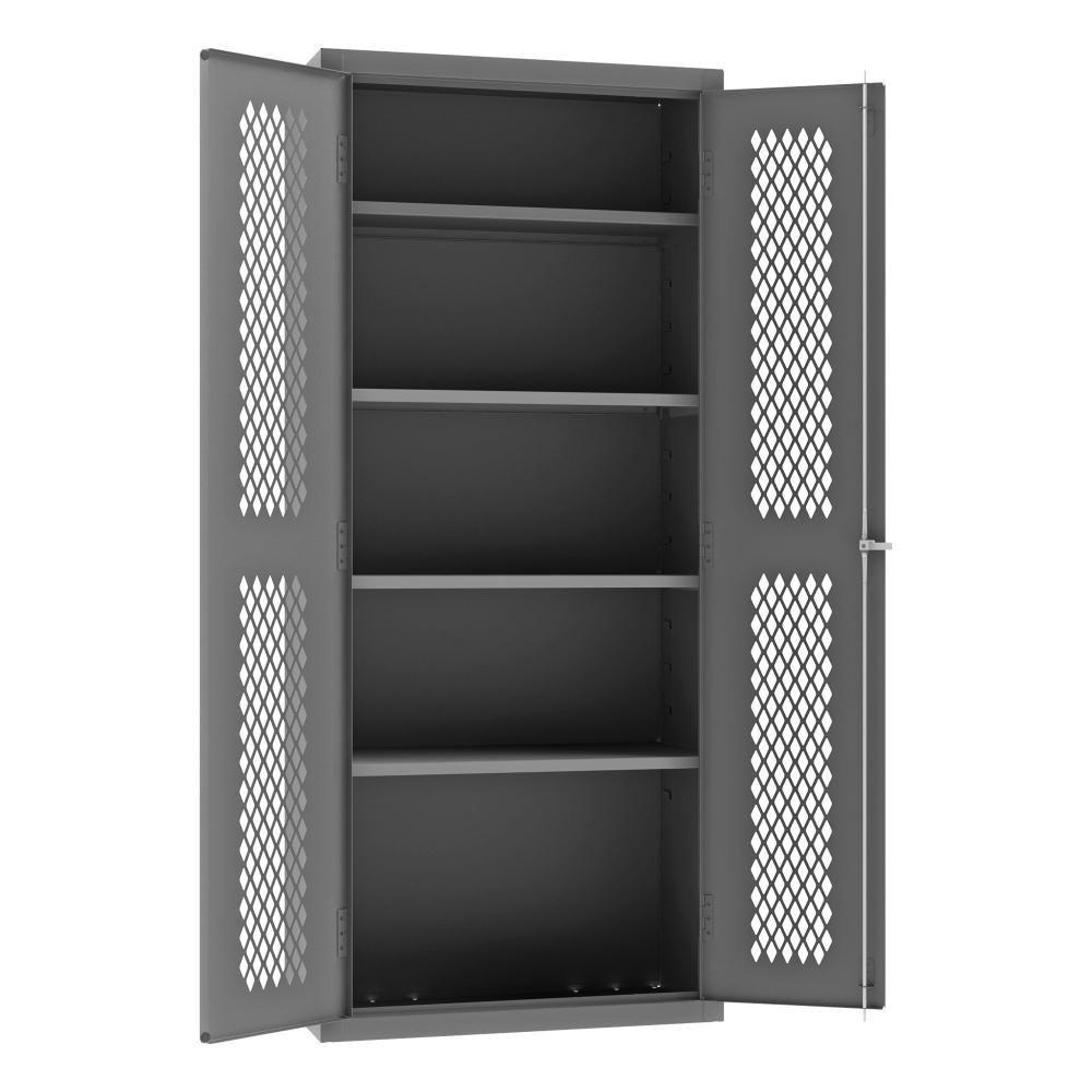 Ventilated Cabinet, 4 Shelves