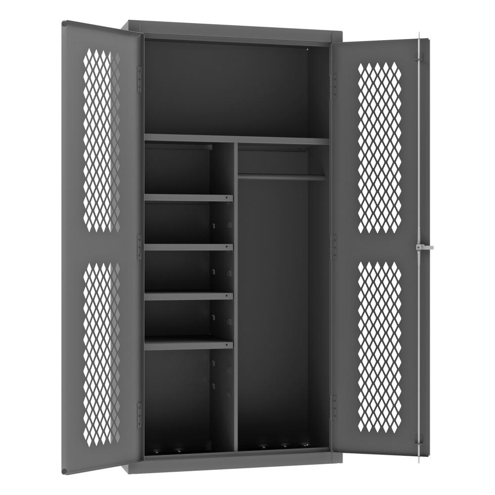 Ventilated Cabinet, 4 Shelves