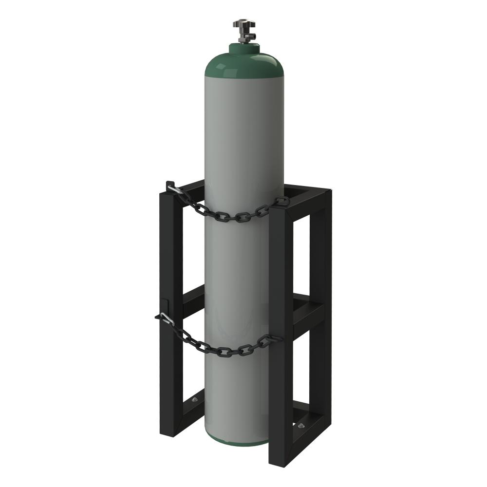 Gas Cylinder Rack For 1 Vert. Cylinder