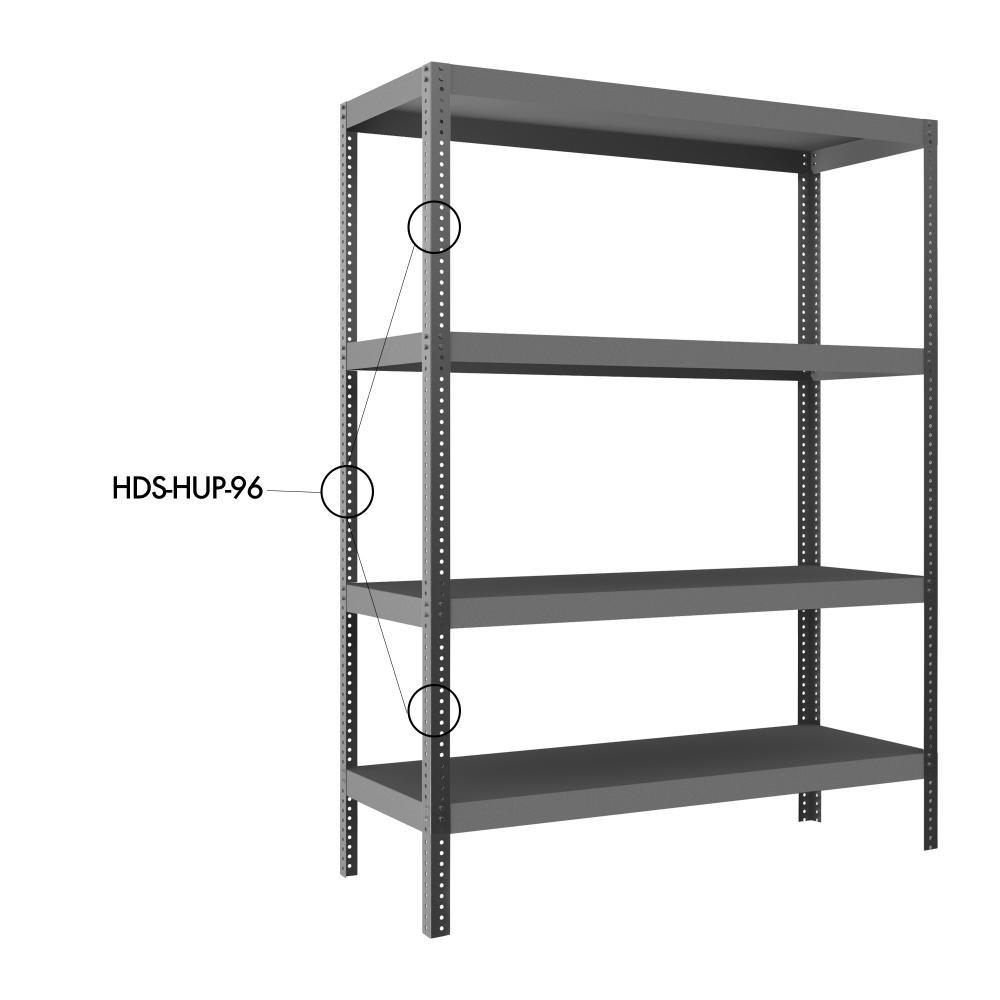 Upright For Shelving, 96" Upright For Shelving, 96"