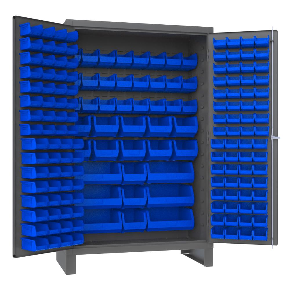 Cabinet, 171 Blue Bins Cabinet, 171 Blue Bins