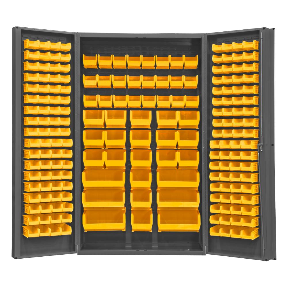 Cabinet, 192 Yellow Bins Cabinet, 192 Yellow Bins