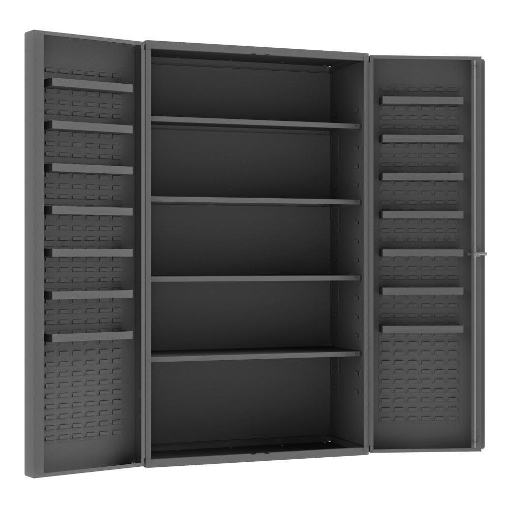 Cabinet, 4 Shelves, 6 Door Shelves Cabinet, 4 Shelves, 6 Door Shelves