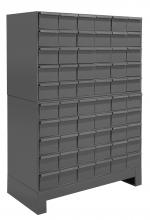 Durham Manufacturing 025-95 - 60 Drawer Unit With Base, Gray