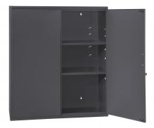 Durham Manufacturing 061-95-ADJFS - Wall Mounted Storage Cabinet, 3 Shelves