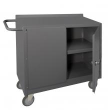 Durham Manufacturing 2221-95 - Mobile Bench Cabinet, 1 Shelf, 4 Drawers