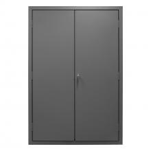Durham Manufacturing 2502-138-3S-5295 - Cabinet, 3 Shelves, 138 Blue Bins