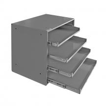 Durham Manufacturing 3110-95 - Mobile Bench Cabinet, Steel Top, No Door