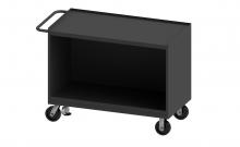 Durham Manufacturing 3411-FL-95 - Mobile Bench Cabinet, 2 Door, Fl