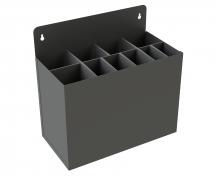 Durham Manufacturing 382-95 - Base Of 9? For Open Bins, Gray