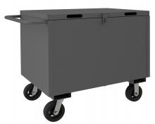 Durham Manufacturing 4STHC-SM-3060-6MR-95 - 4 Sided Solid Box Truck, Hinged Cover